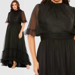 Mac Duggal Black Maxi Dress